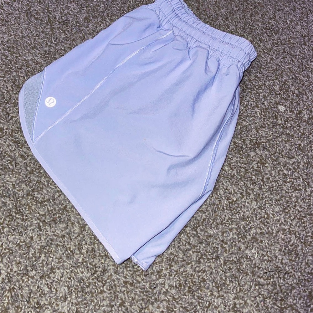 Lululemon Lavender Dew Hotty Hot shorts